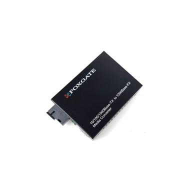 Медіаконвертер EC-Q-1G-1SM-1550nm-20-LFP FoxGate - фото 1
