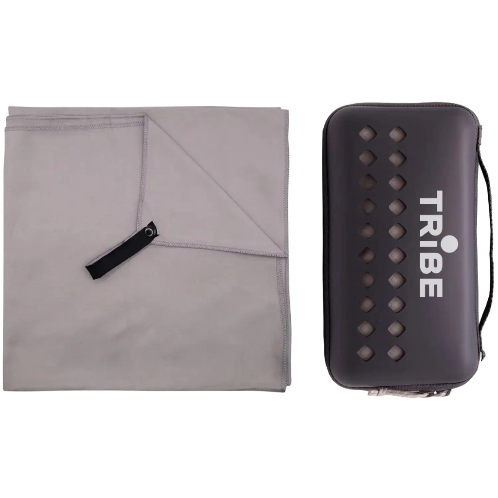 Туристичний рушник Tribe з мікрофібри в чохлі Pocket Towel 60х120 L Grey (T-LC-0001-L-grey) - фото 9 Туристичний рушник Tribe з мікрофібри в чохлі Pocket Towel 60х120 L Grey (T-LC-0001-L-grey) - фото 9