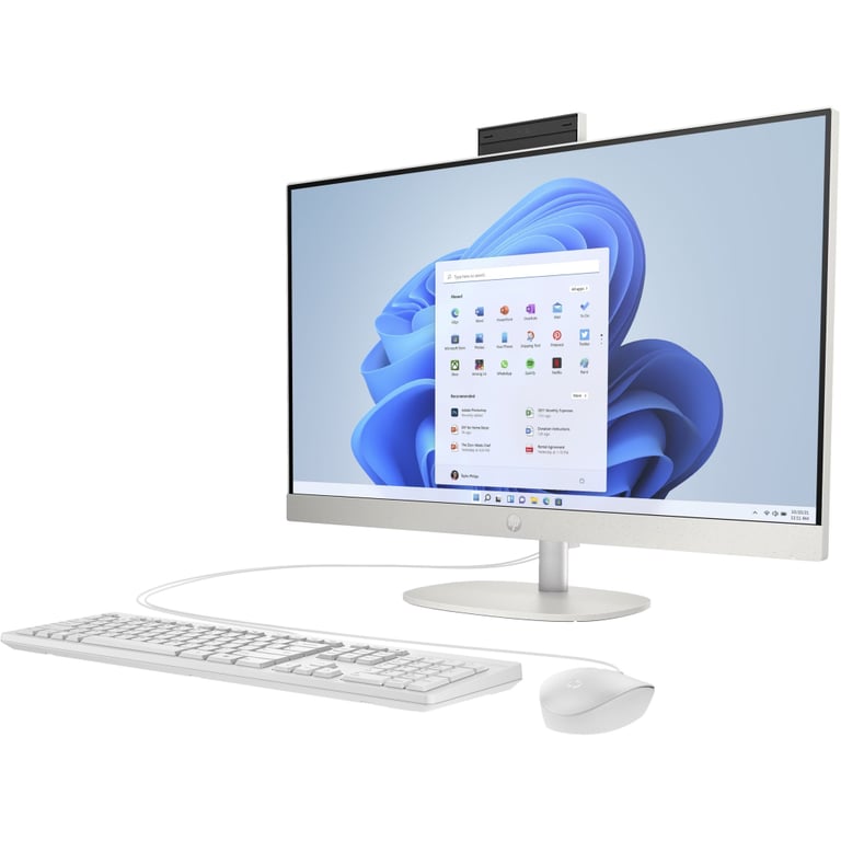 Комп'ютер HP 27-cr0071ua AiO / i3-N300, 8, 512, WiFi, кл+м (A45E2EA) - фото 3