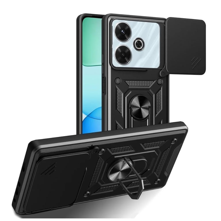 Чохол до мобільного телефона BeCover Military Xiaomi Redmi 13 Black (711551) - фото 2