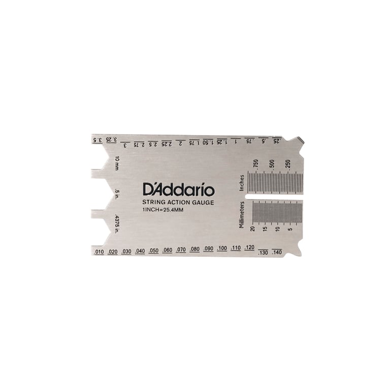 Засіб для догляду за гітарою D'Addario String Height Gauge Вимірювач висоти струн (PW-SHG-01) - фото 1