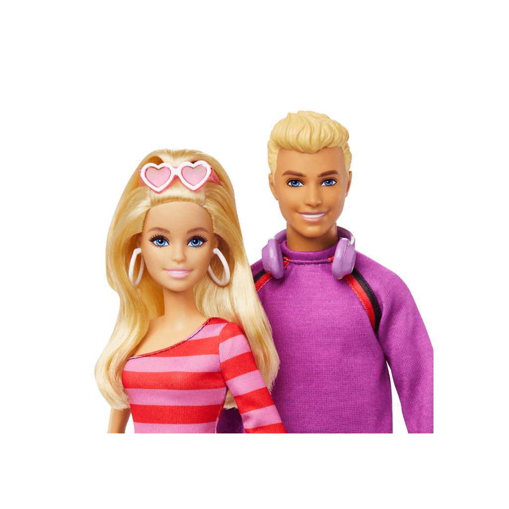 Лялька Barbie набір Барбі та Кен На роликах удвох (HXK90) - фото 2 Лялька Barbie набір Барбі та Кен На роликах удвох (HXK90) - фото 2