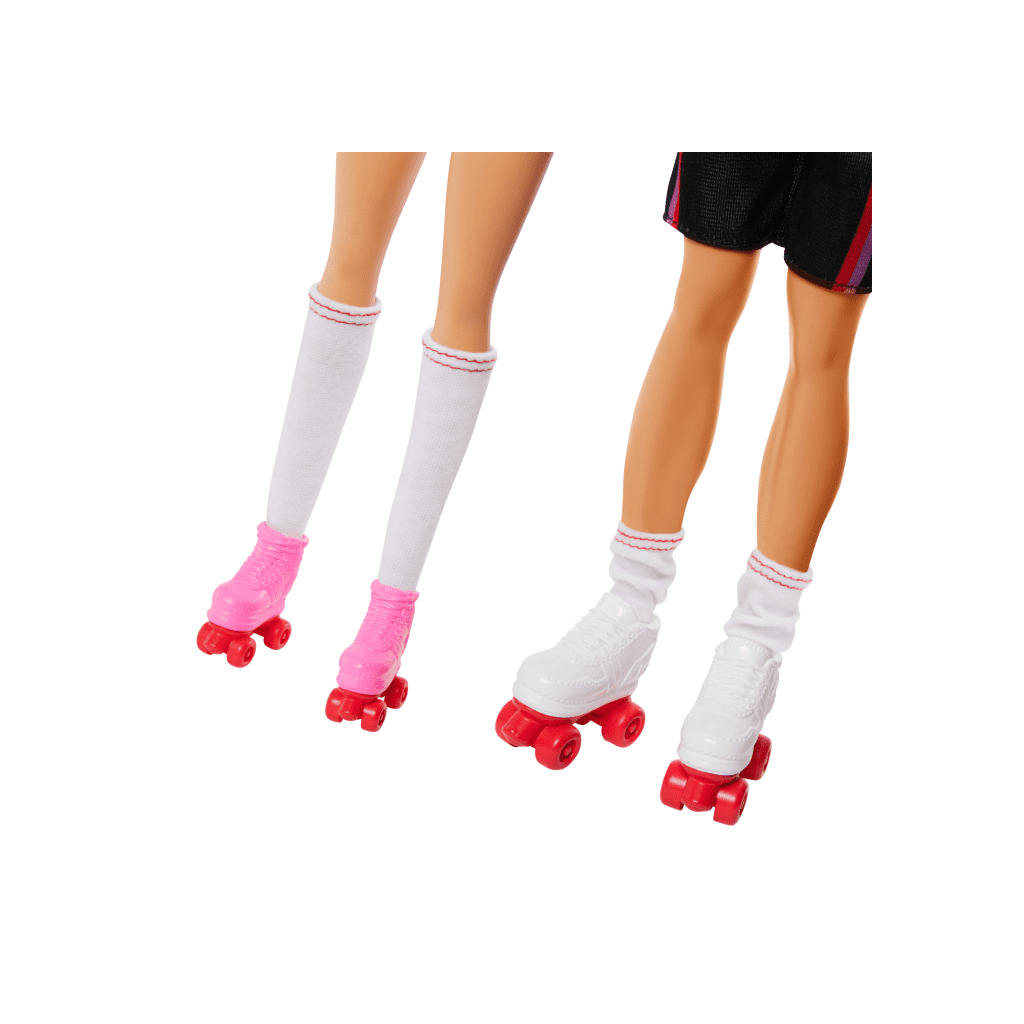 Лялька Barbie набір Барбі та Кен На роликах удвох (HXK90) - фото 3 Лялька Barbie набір Барбі та Кен На роликах удвох (HXK90) - фото 3