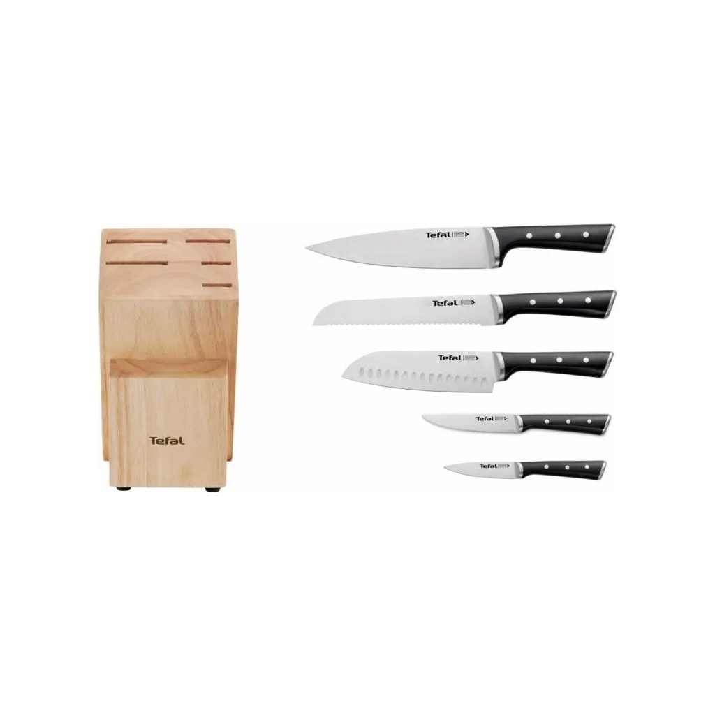 Набір ножів Tefal Ice Force 5 шт (K232S574) - фото 5 Набір ножів Tefal Ice Force 5 шт (K232S574) - фото 5
