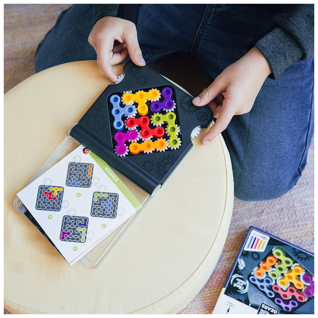 Настільна гра Smart Games IQ Шестерні (SG 307 UKR) - фото 3 Настільна гра Smart Games IQ Шестерні (SG 307 UKR) - фото 3