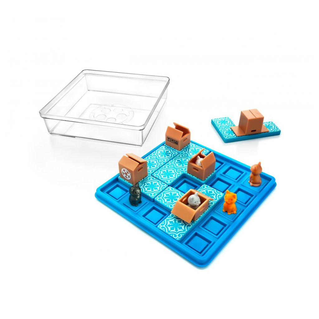 Настільна гра Smart Games Коти в коробках (SG 450 UKR) - фото 2 Настільна гра Smart Games Коти в коробках (SG 450 UKR) - фото 2
