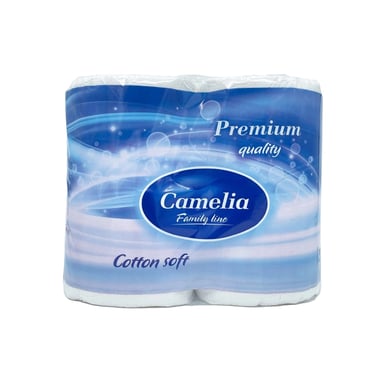 Туалетний папір Camelia Premium 3 шари 4 рулони (8606111248014) - фото 1