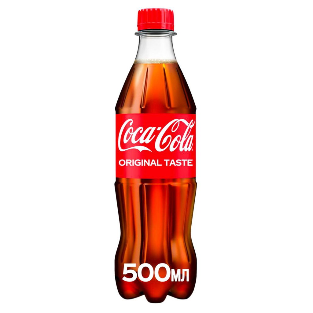 Напій Coca-Cola Безалкогольний сильногазований 500 мл (54491472) - фото 1