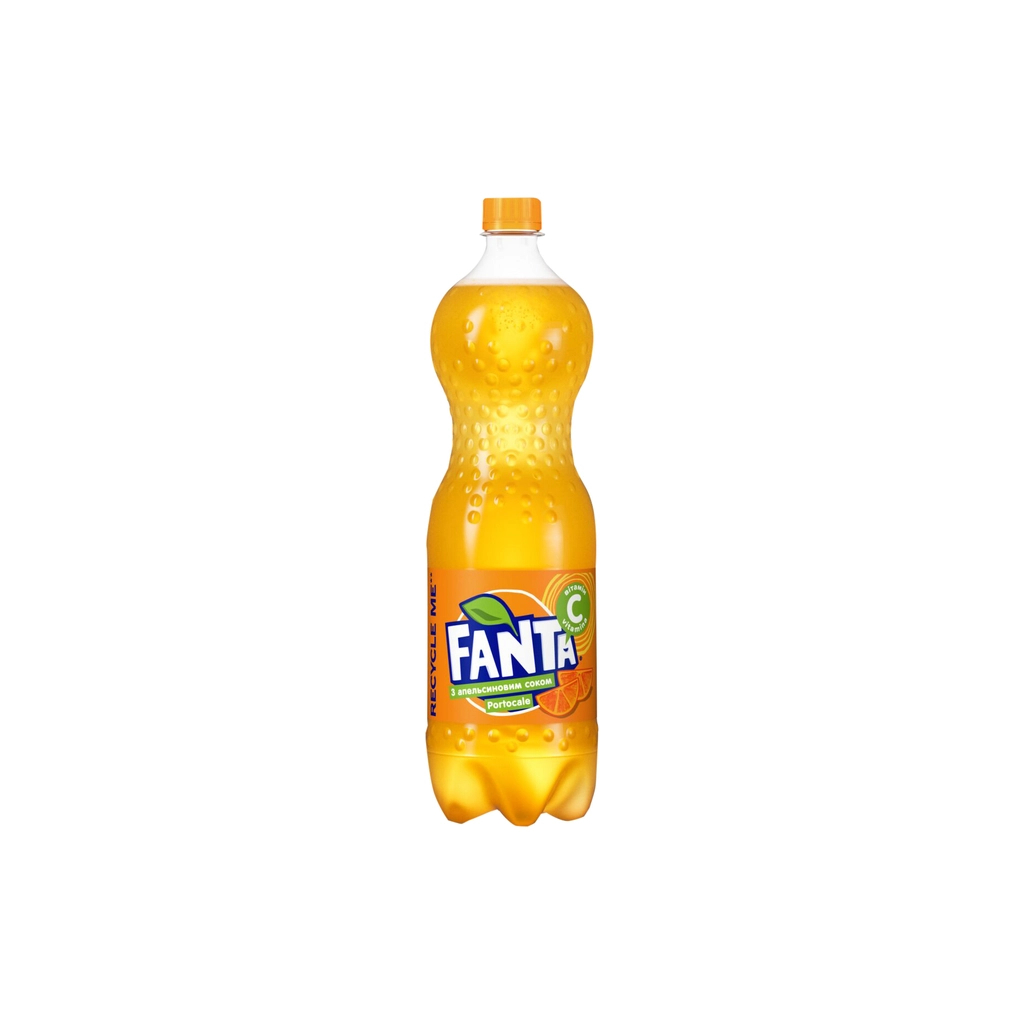 Напій Fanta Безалкогольний сильногазований соковмісний Апельсин 1.75 л (5449000132499) - фото 1 Напій Fanta Безалкогольний сильногазований соковмісний Апельсин 1.75 л (5449000132499) - фото 1
