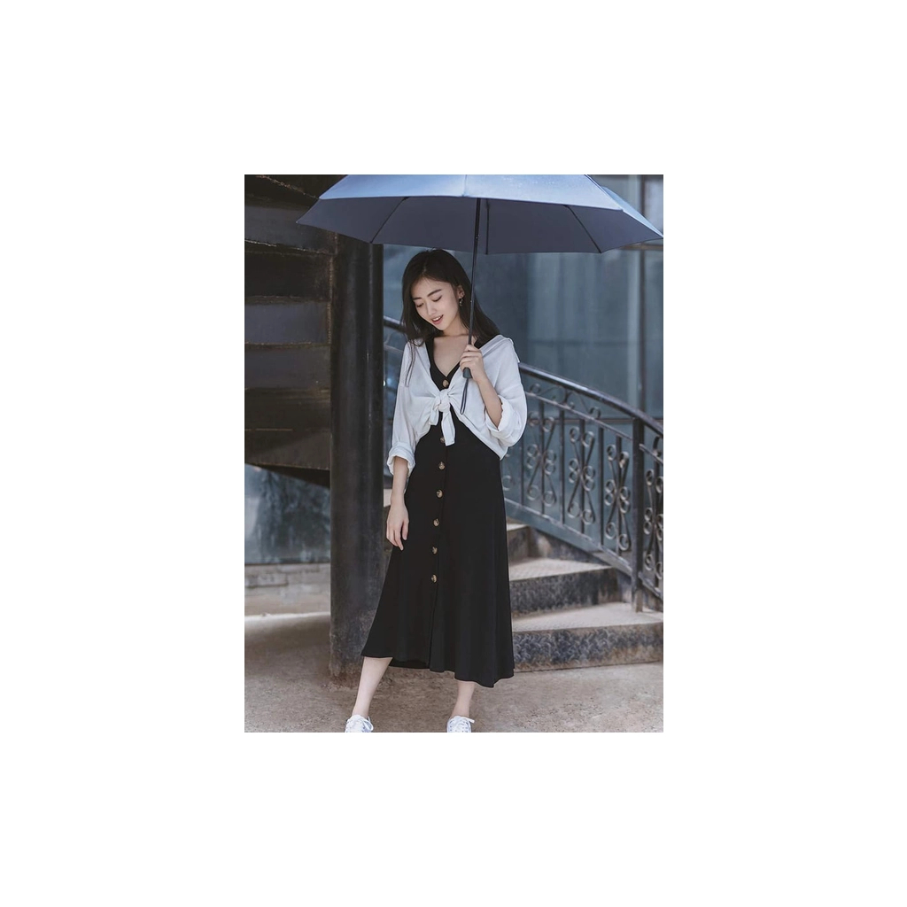 Парасоля Xiaomi RunMi Super Portable Automatic Umbrella Gray (6941413204224) - фото 7 Парасоля Xiaomi RunMi Super Portable Automatic Umbrella Gray (6941413204224) - фото 7