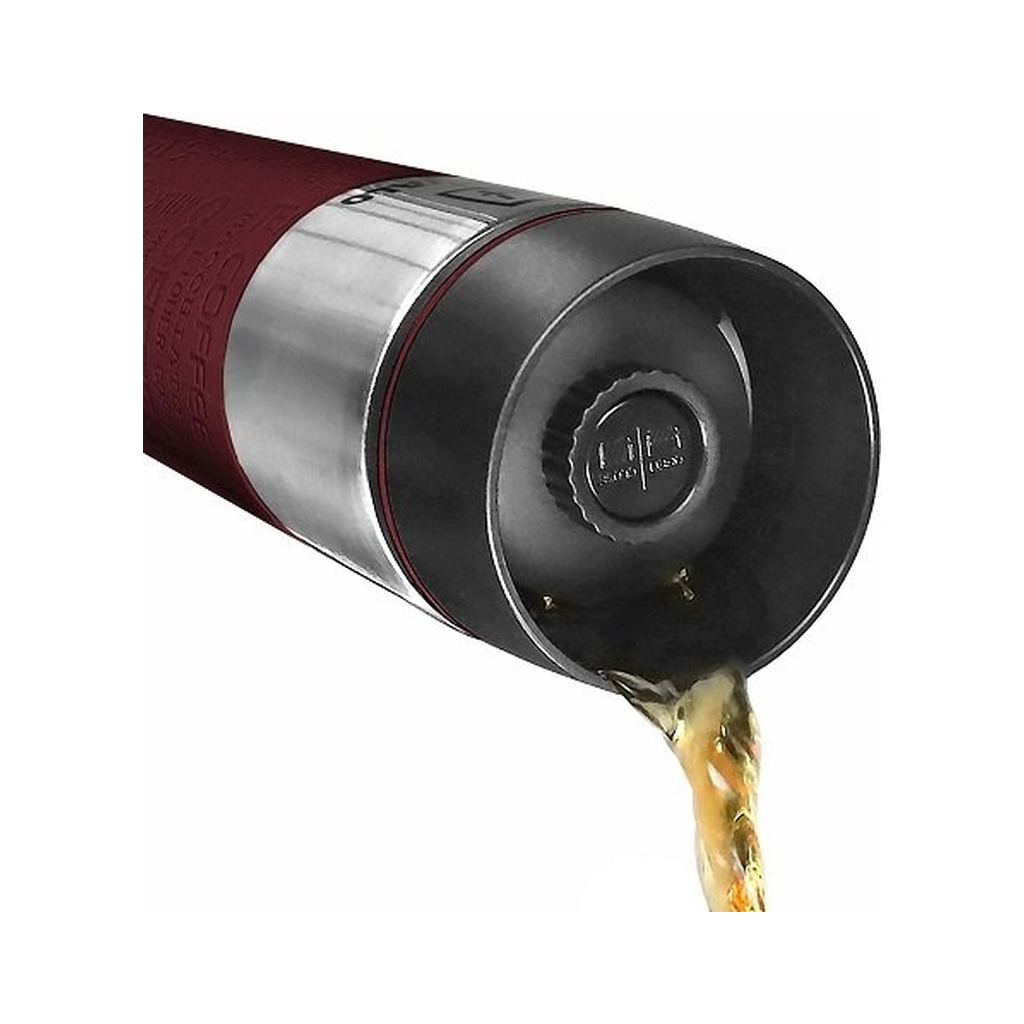 Термокружка Tavialo + 2 ущільнювальних кільця 420 мл Бордовий (190420103) - фото 3 Термокружка Tavialo + 2 ущільнювальних кільця 420 мл Бордовий (190420103) - фото 3