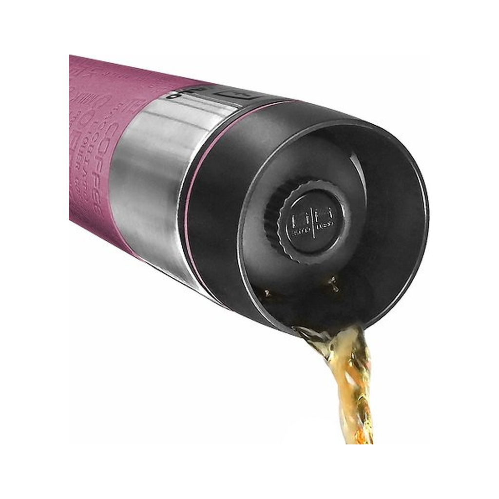 Термокружка Tavialo + 2 ущільнювальних кільця 420 мл Рожевий (190420111) - фото 3 Термокружка Tavialo + 2 ущільнювальних кільця 420 мл Рожевий (190420111) - фото 3