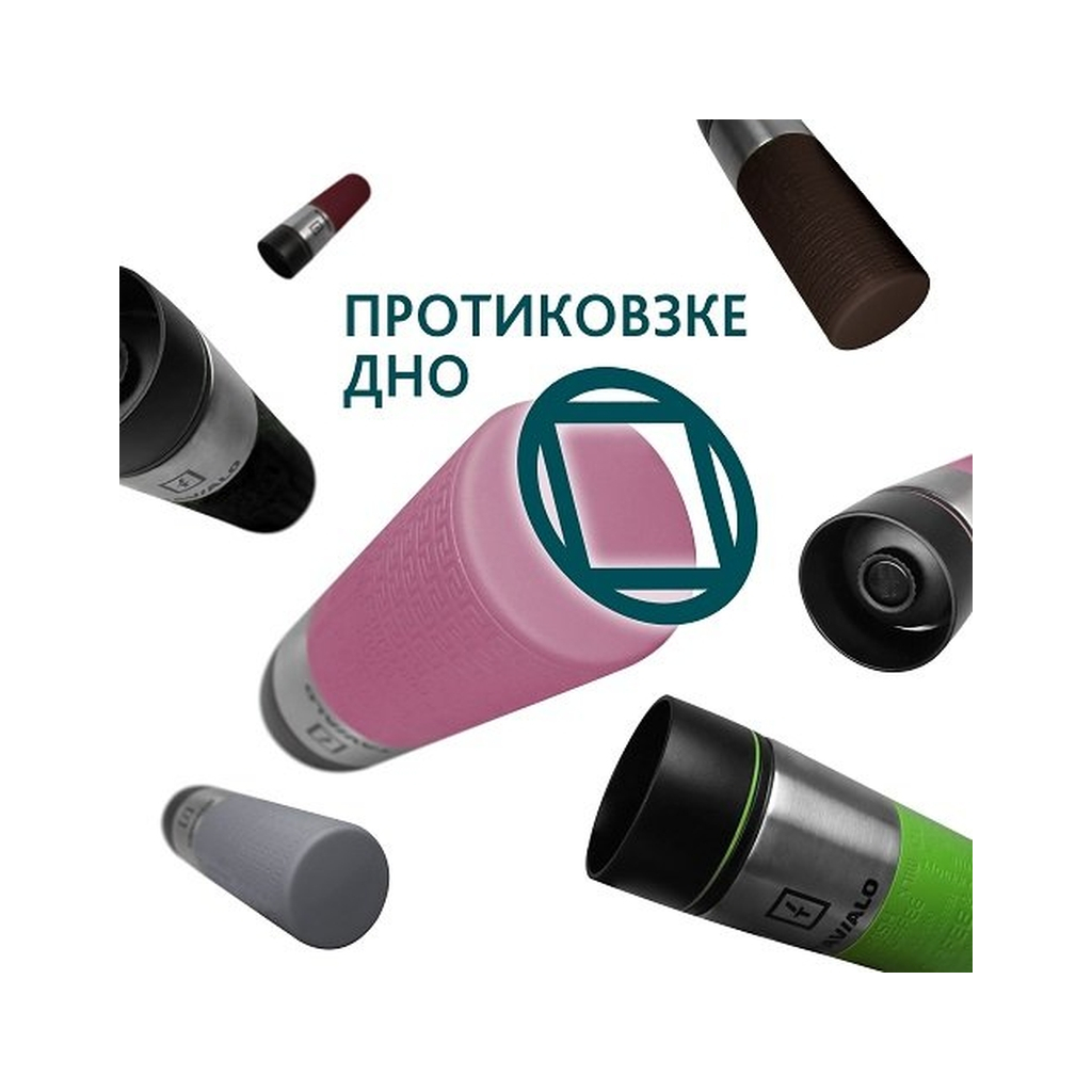 Термокружка Tavialo + 2 ущільнювальних кільця 420 мл Рожевий (190420111) - фото 5 Термокружка Tavialo + 2 ущільнювальних кільця 420 мл Рожевий (190420111) - фото 5