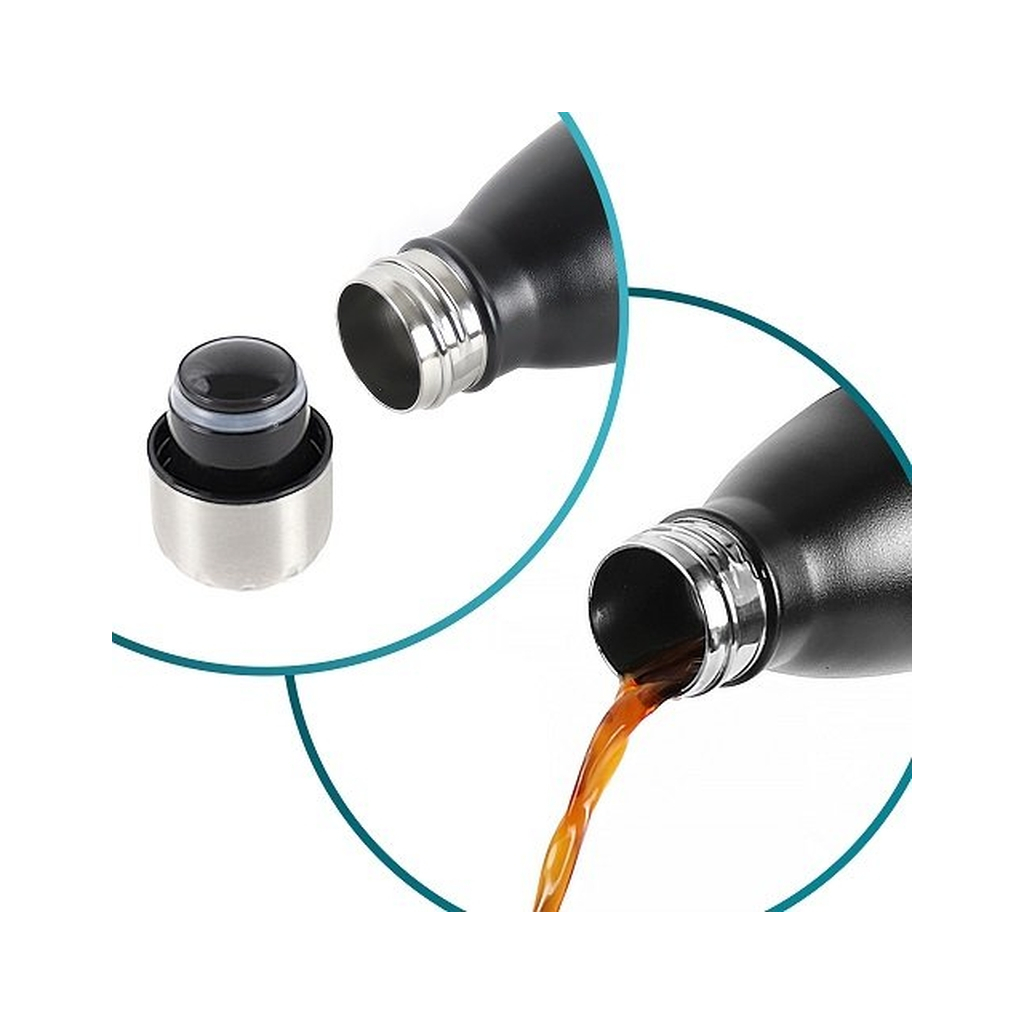 Термокружка Tavialo 1 л матовий чорний колір (191010101) - фото 4 Термокружка Tavialo 1 л матовий чорний колір (191010101) - фото 4