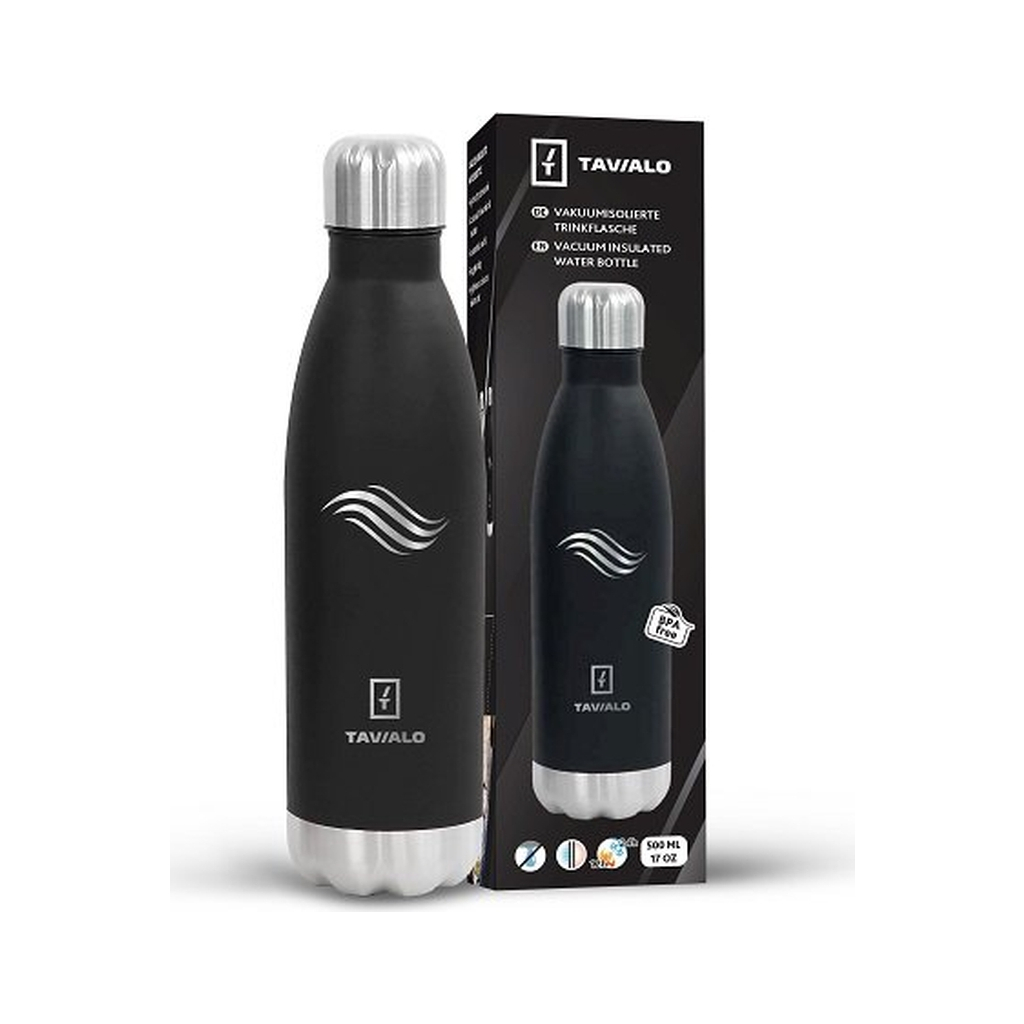 Термокружка Tavialo 500 мл матовий чорний колір (191500101) - фото 5 Термокружка Tavialo 500 мл матовий чорний колір (191500101) - фото 5