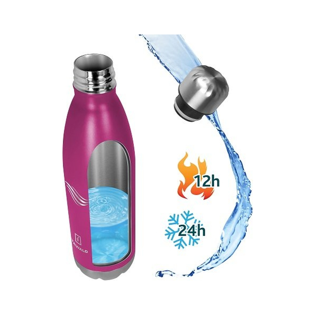 Термокружка Tavialo 750 мл матовий бордовий колір (191750103) - фото 2 Термокружка Tavialo 750 мл матовий бордовий колір (191750103) - фото 2