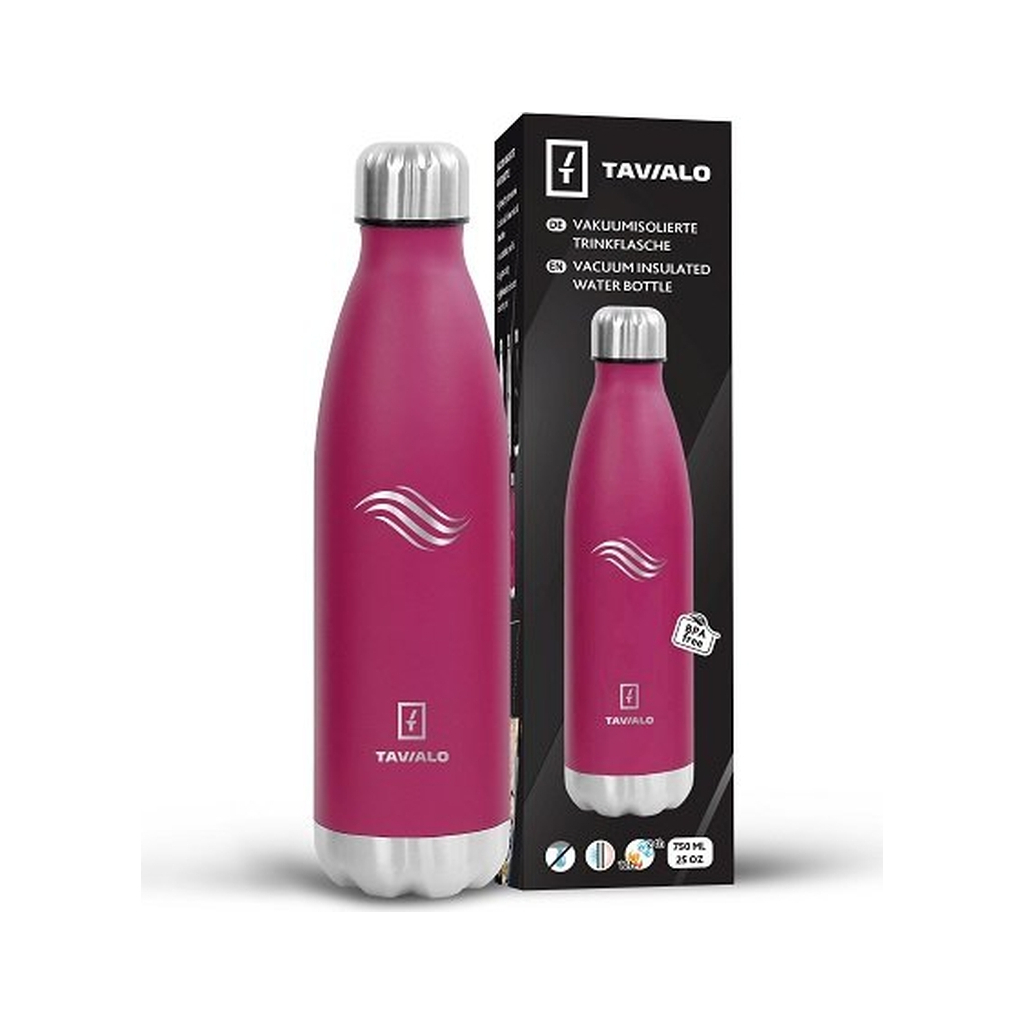 Термокружка Tavialo 750 мл матовий бордовий колір (191750103) - фото 5 Термокружка Tavialo 750 мл матовий бордовий колір (191750103) - фото 5