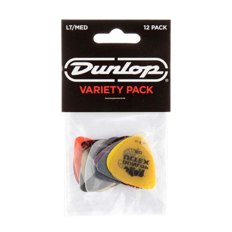Медіатор Jim Dunlop Guitar Pick LT/MD Variety Pack 12 шт. (PVP101) - фото 1