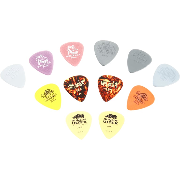 Медіатор Jim Dunlop Guitar Pick LT/MD Variety Pack 12 шт. (PVP101) - фото 3