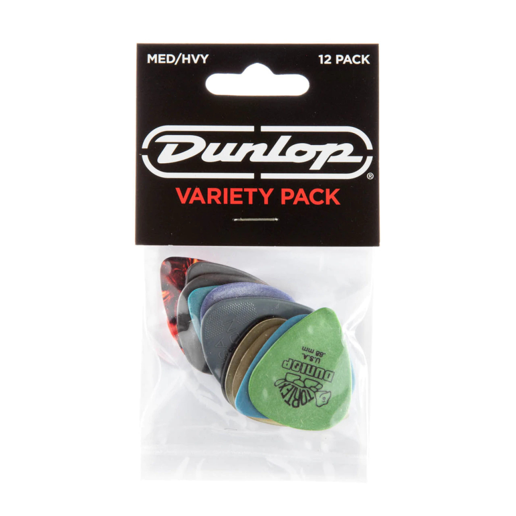 Медіатор Jim Dunlop Guitar Pick MD/HV Variety Pack 12 шт. (PVP102) Медіатор Jim Dunlop Guitar Pick MD/HV Variety Pack 12 шт. (PVP102)