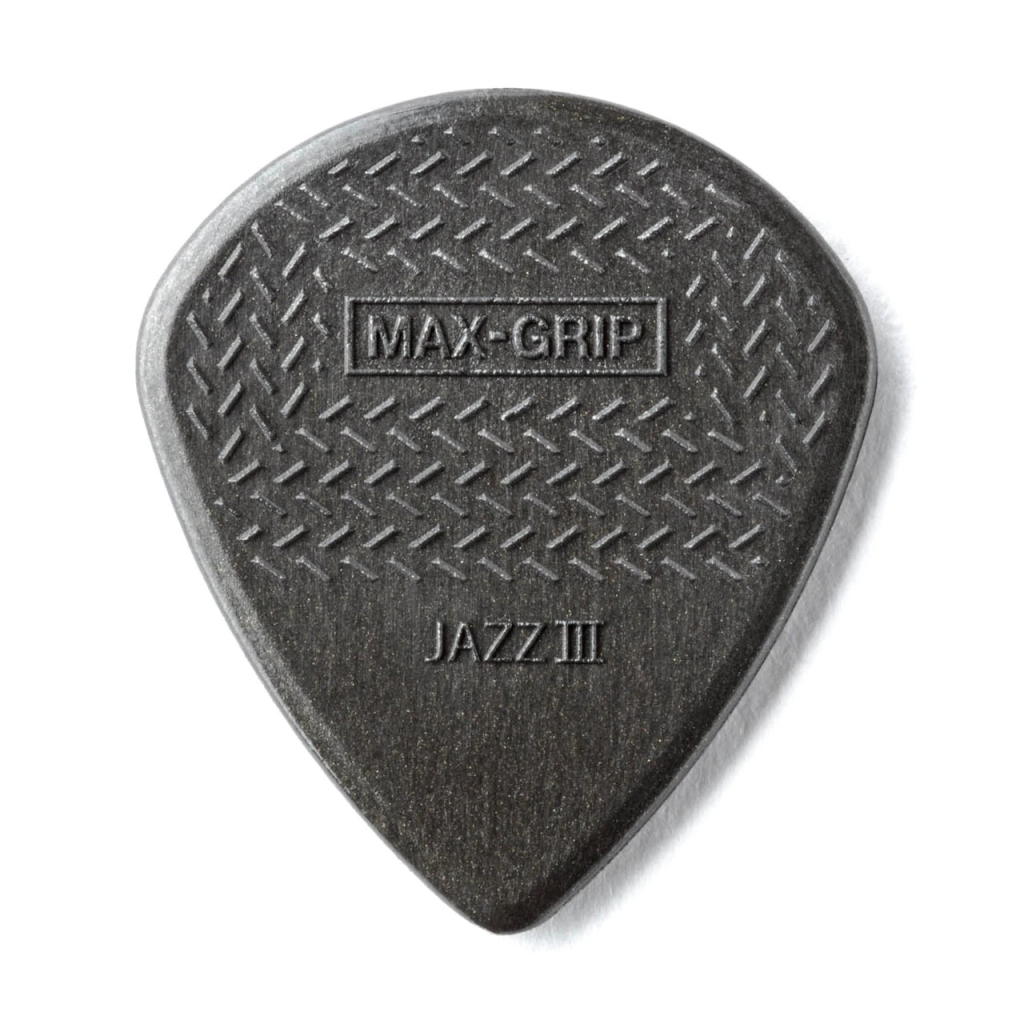 Медіатор Jim Dunlop Max-Grip Jazz III Carbon Fiber Pick 6 шт. (471P3C) - фото 1 Медіатор Jim Dunlop Max-Grip Jazz III Carbon Fiber Pick 6 шт. (471P3C) - фото 1