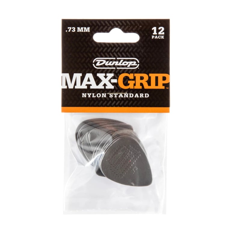 Медіатор Jim Dunlop Max-Grip Nylon Standard Pick .73mm 12 шт. (449P.73) - фото 3