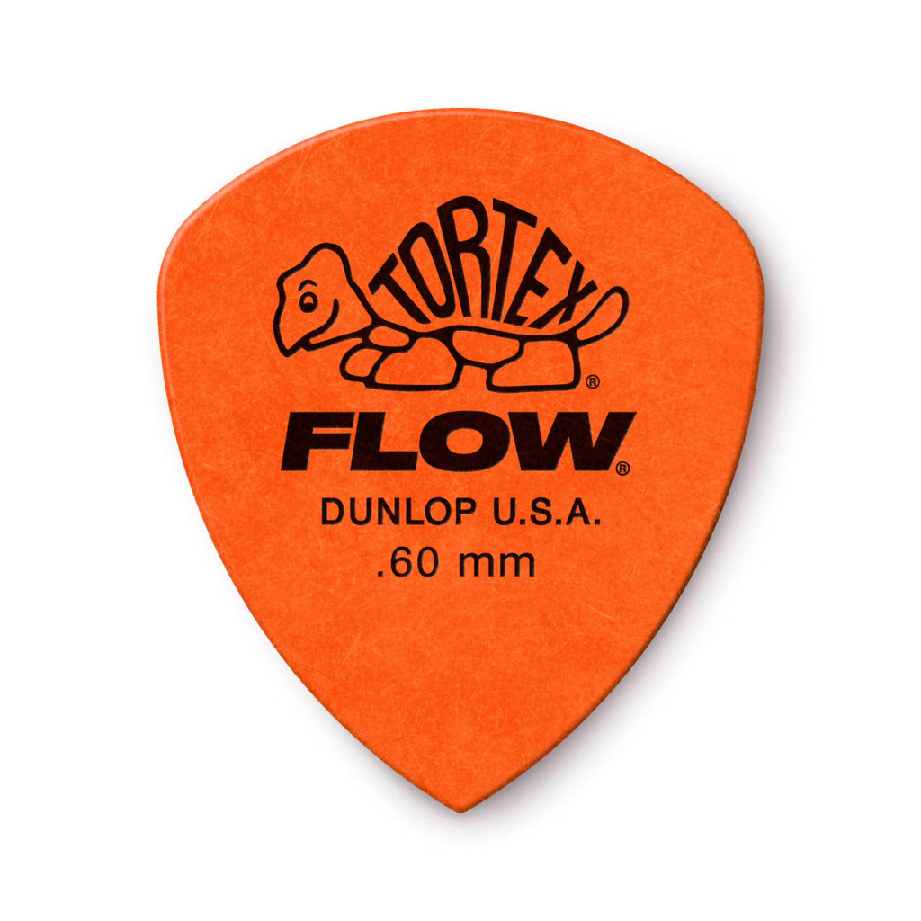 Медіатор Jim Dunlop Tortex Flow Pick .60mm 12 шт. (558P.60) - фото 1 Медіатор Jim Dunlop Tortex Flow Pick .60mm 12 шт. (558P.60) - фото 1
