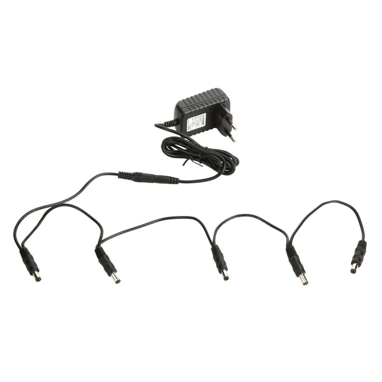 Блок живлення для гітарних педалей RockPower NT50 9V 1300mA Combo Pack (RP NT 50 EU) - фото 1