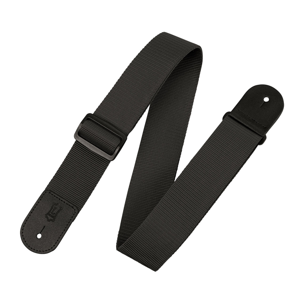 Ремінь для гітари Levy's Classics Series Polypropylene Guitar Strap Black (M8POLY-BLK) - фото 1