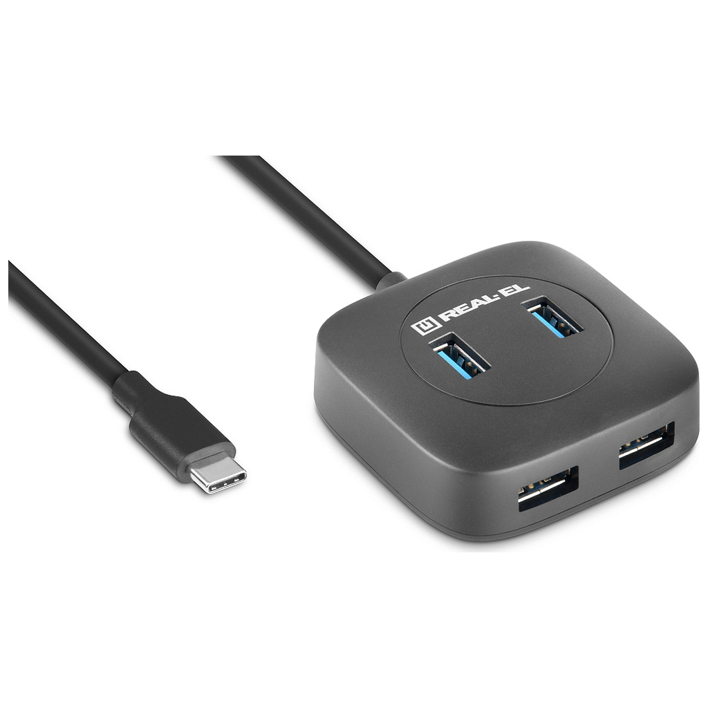 Концентратор REAL-EL CQ-407 black (EL123110011) - фото 1 Концентратор REAL-EL CQ-407 black (EL123110011) - фото 1