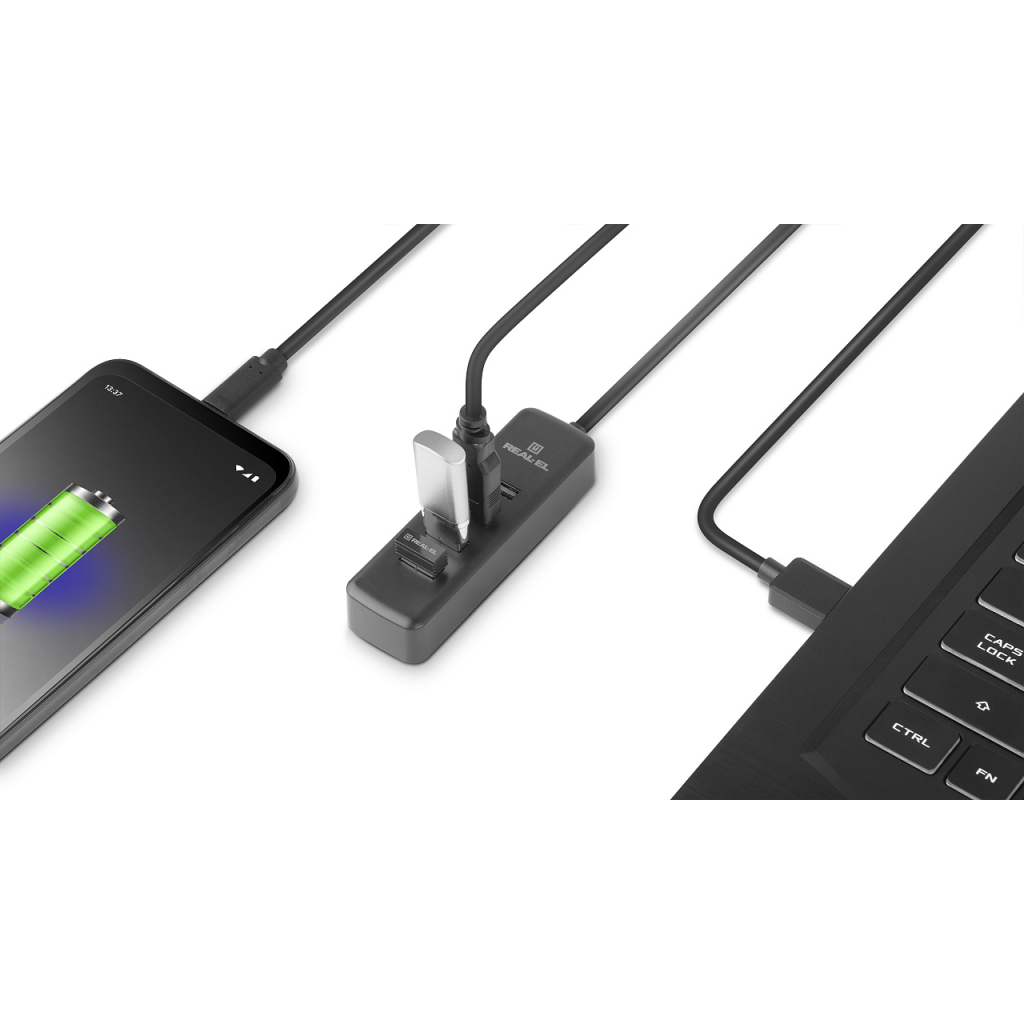 Концентратор REAL-EL HQ-175 black (EL123110008) - фото 11 Концентратор REAL-EL HQ-175 black (EL123110008) - фото 11