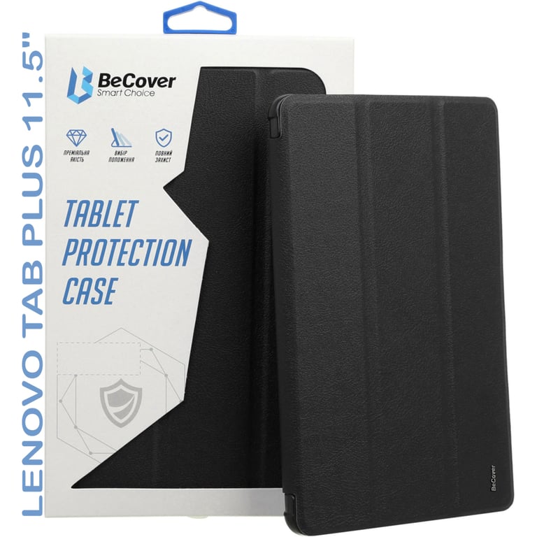 Чохол до планшета BeCover Smart Case Lenovo Tab Plus 11.5" Black (711838) - фото 6