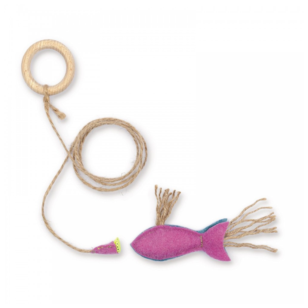 Іграшка для котів Природа Рибка на магніті 9х15 см (4823082430734) - фото 1 Іграшка для котів Природа Рибка на магніті 9х15 см (4823082430734) - фото 1