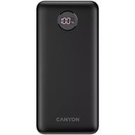 Батарея універсальна Canyon PB-2002 20000mAh, PD/20W, QC/3.0/22.5W, Black (CNE-CPB2002B) - фото 1