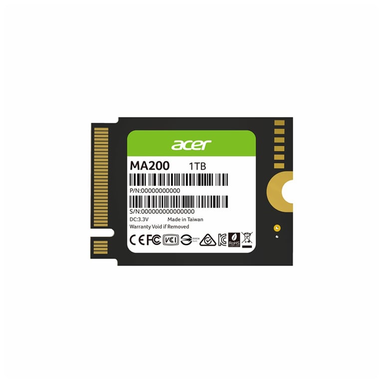Накопичувач SSD M.2 2230 1TB MA200 Acer (BL.9BWWA.154) — фото 1