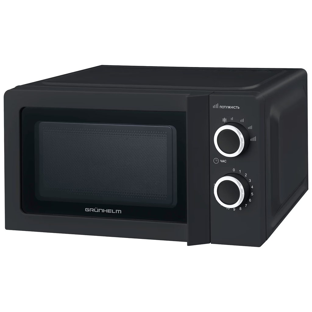 Мікрохвильова піч Grunhelm 20MX711-B - фото 1 Мікрохвильова піч Grunhelm 20MX711-B - фото 1