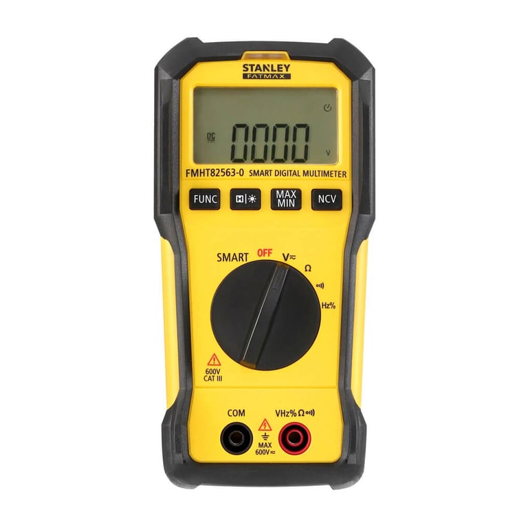 Цифровий мультиметр Stanley FATMAX, подвійний дисплей САТ ІІІ, до 600В, 10А (FMHT82563-0) - фото 2