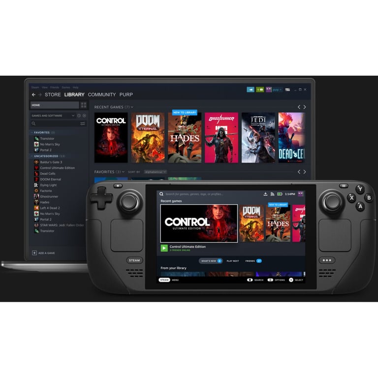 Ігрова консоль Steam-Valve Deck 512GB OLED V004497-00 (1020/1030_512) - фото 8