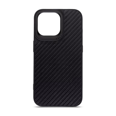 Чохол до мобільного телефона Harder Carbon Pattern Apple iPhone 14 Pro Max Black (ARM76780) - фото 1
