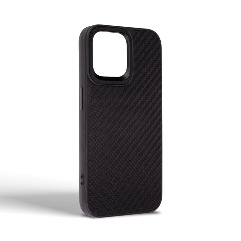 Чохол до мобільного телефона Harder Carbon Pattern Apple iPhone 14 Pro Max Black (ARM76780) - фото 2