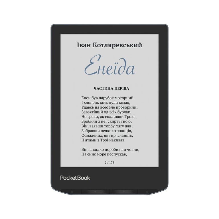 Електронна книга Pocketbook 634K3 Verse Pro Color, StormySea (PB634K3-1-CIS) - фото 4