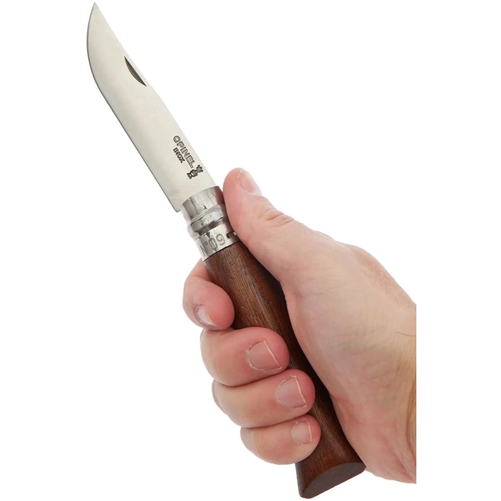 Ніж Opinel 9 VRI горіх (002425) - фото 5 Ніж Opinel 9 VRI горіх (002425) - фото 5