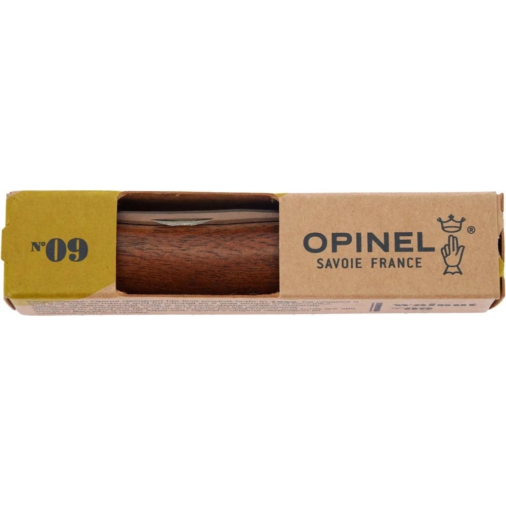 Ніж Opinel 9 VRI горіх (002425) - фото 6 Ніж Opinel 9 VRI горіх (002425) - фото 6