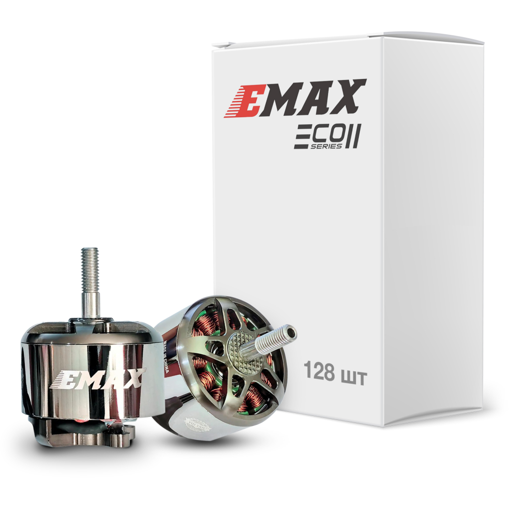 Двигун для дрона Emax ECO II 3115А 900KV упаковка 128шт. (0101096073) - фото 1 Двигун для дрона Emax ECO II 3115А 900KV упаковка 128шт. (0101096073) - фото 1
