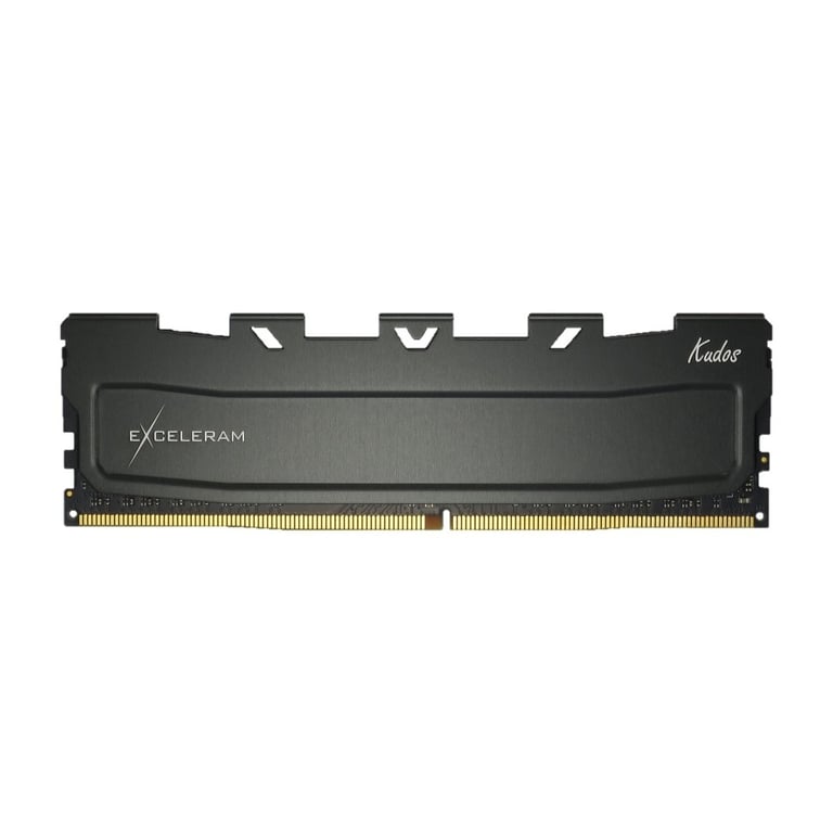 Модуль пам’яті для комп’ютера DDR4 16GB 3200 MHz Black Kudos eXceleram (EKBLACK4163222X)