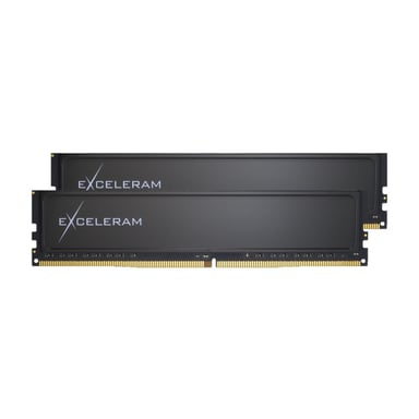Модуль пам'яті для комп'ютера DDR4 16GB (2x8GB) 3200 MHz Black Sark eXceleram (ED4163222AD) - фото 1
