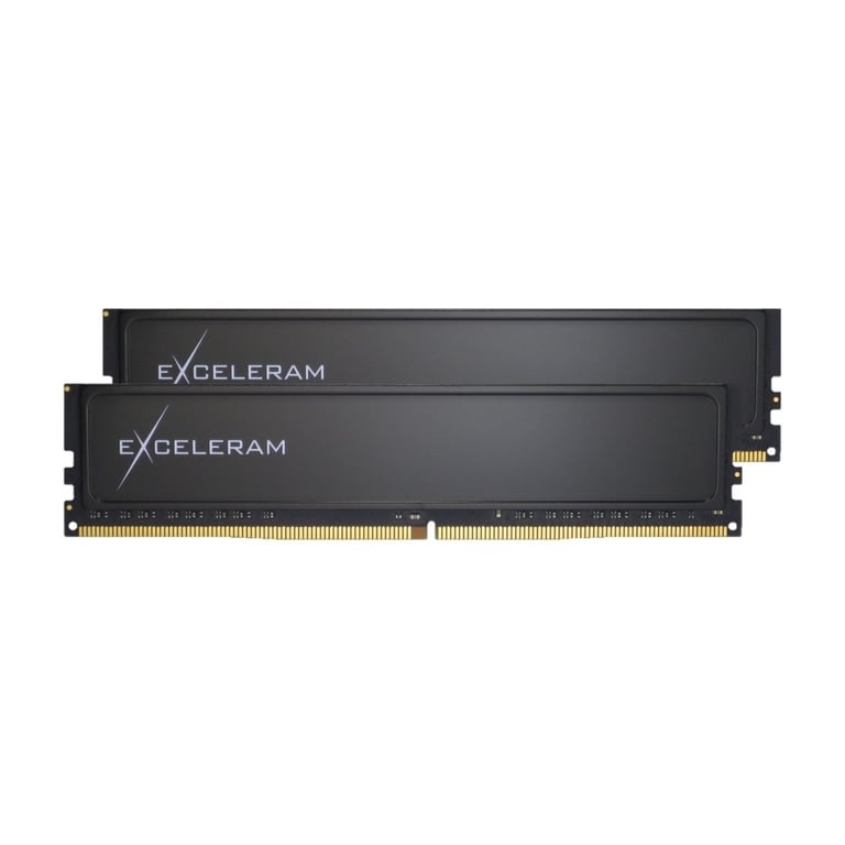 Модуль пам’яті для комп’ютера DDR4 16GB (2x8GB) 3200 MHz Black Sark eXceleram (ED4163222AD)