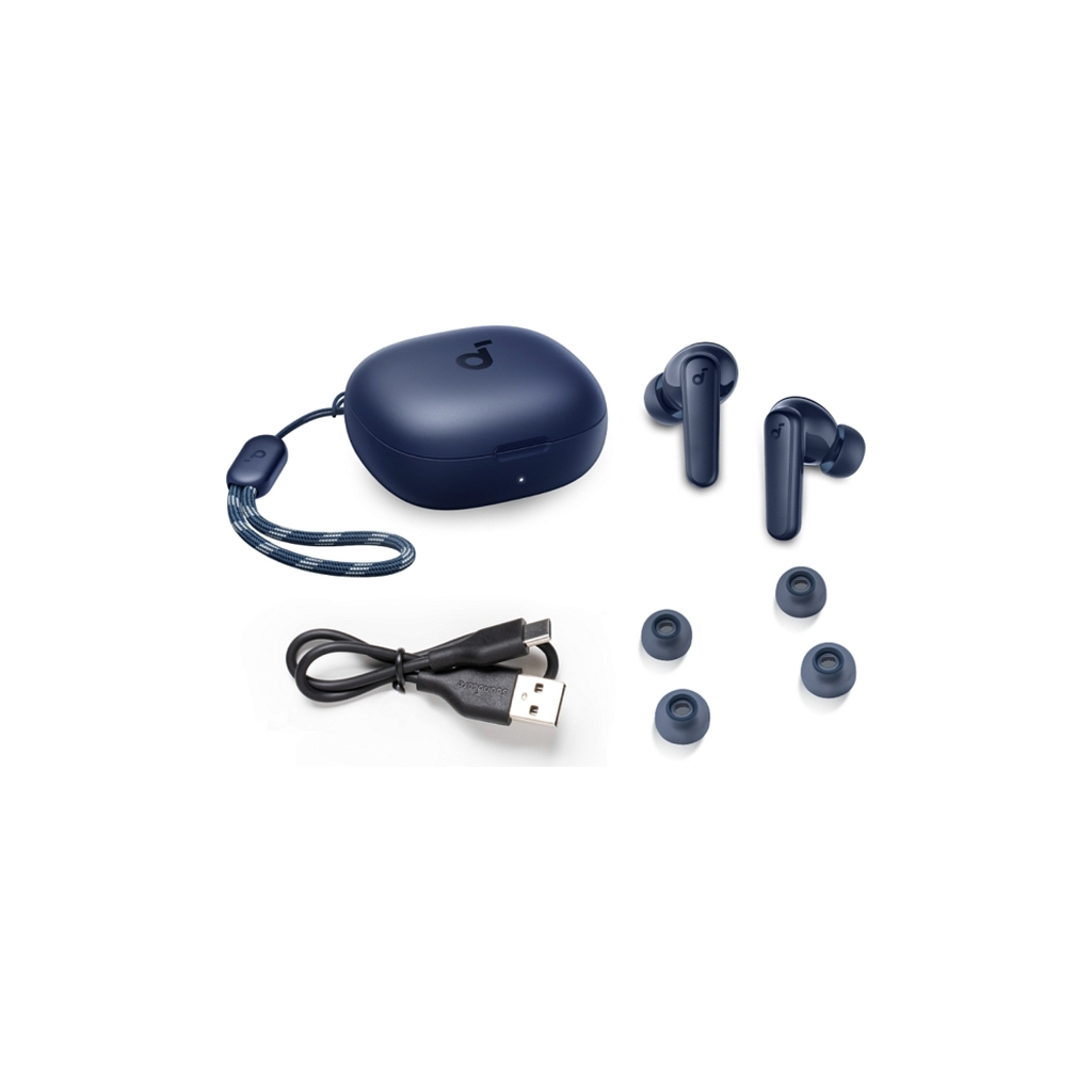 Навушники Anker SoundСore R50i Blue (A3949G32) - фото 3 Навушники Anker SoundСore R50i Blue (A3949G32) - фото 3