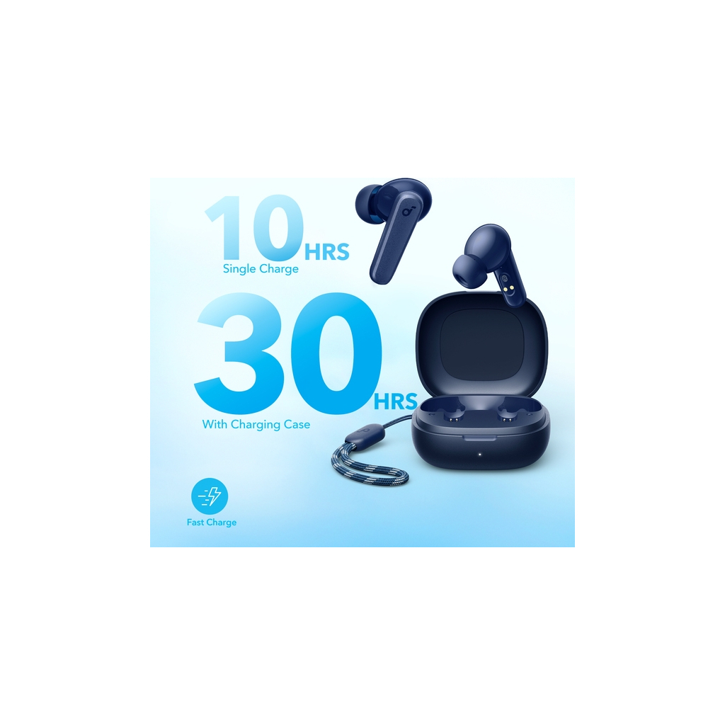 Навушники Anker SoundСore R50i Blue (A3949G32) - фото 6 Навушники Anker SoundСore R50i Blue (A3949G32) - фото 6