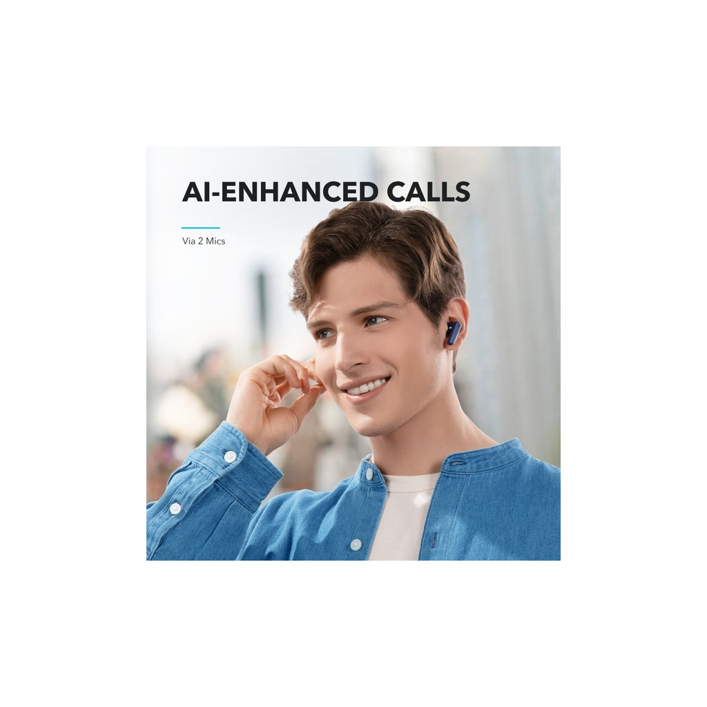 Навушники Anker SoundСore R50i Blue (A3949G32) - фото 8 Навушники Anker SoundСore R50i Blue (A3949G32) - фото 8